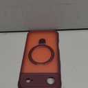 MOCCA Design for iPhone Air Case, Compatible with Magsafe [Premium Invisible Magnetic Ring Stand] [Military Drop Protection] Full Camera Guard Translucent Matte Slim Phone Cover 6.5",Wine Red