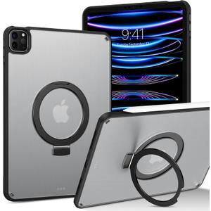 BENTOBEN Kickstand Case for iPad Air 5th/4th Generation (2022/2020) 10.9 inch, for iPad Pro 11 2022/2021/2020/2018, Multi-Angle Viewing Foldable Stand Matte Design Shockproof Protective Cover, Black