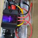 X-BULL Winch 10000 lb. Load Capacity Electric Winch Kit 12V Synthetic Rope,Waterproof Electric Winch with Hawse Fairlead, with Wireless Handheld Remote and Corded Control Recovery