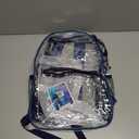 Trail maker Clear Backpack Heavy Duty with Padded Straps, Side Pockets for Kids, Boys, Girls, School, Stadium Approved Events