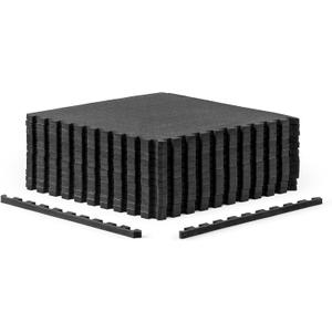 CAP Puzzle Exercise Mats | 1/2” Thick EVA Interlocking Foam Tiles for Home Gym Flooring | Multiple Options