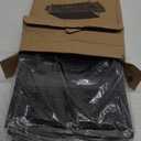 Desk Organizer and Accessories, 2-Tier Computer Monitor Stand Riser with Drawer and 2 Pen Holders, Laptop Stand, Office Desk Accessories for Office Supplies, Black