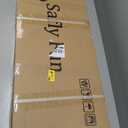 Safly Fun Foldable Gymnastics Bar for Kids, Adjustable 35"-51", Sturdy 145 lbs Capacity, Easy-to-Assemble, Gymnastics Equipment for Kids for Indoor/Outdoor Training (Pink with mat)