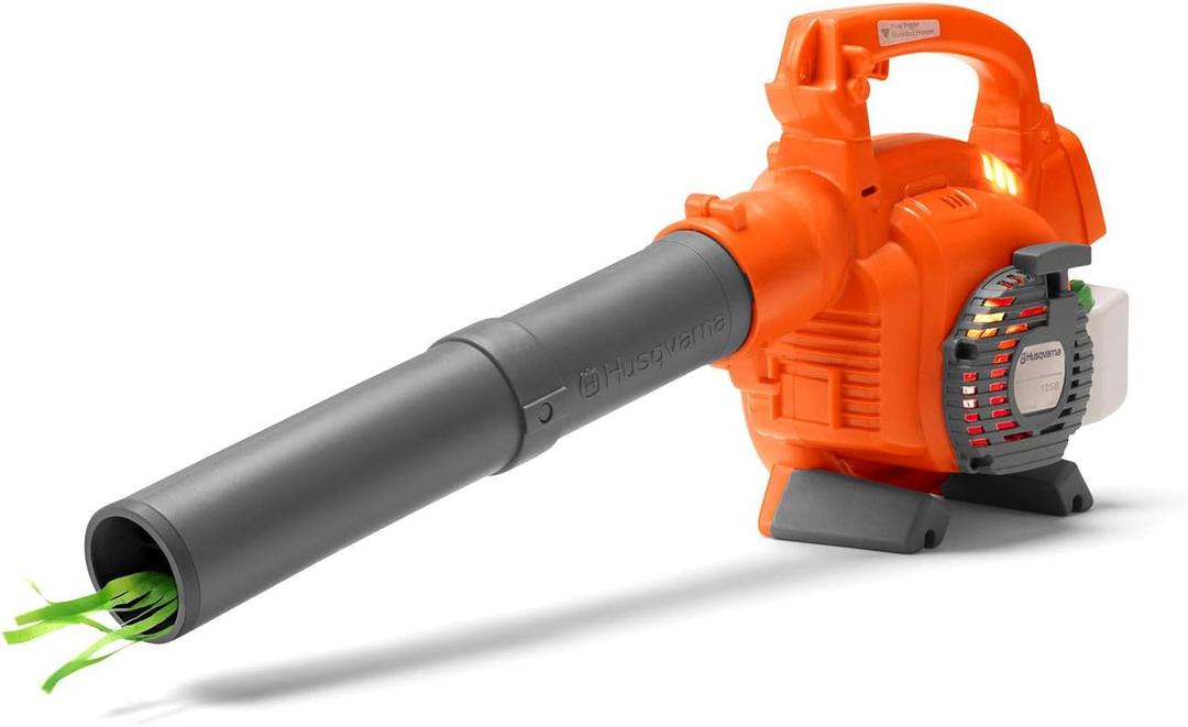 Husqvarna 589746401 125B Toy Plastic Blower, Grey/Orange (Toy Blower-Old)