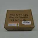 NURADA Flameless Candles: 3D Wick Battery Operated LED Pillar Acrylic Fake Candles with Remote and Timer for St. Patrick's Day Home Holiday Christmas Party Table Decor - 3 Pack Green (4"x5"x6")