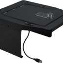 Center Console Safe Vault - KEREN Console Gun Safe Box Compatible with Ford F150 2015-2020, with Superior Fingerprint Lock