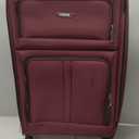 U.S. Traveler Anzio Softside Expandable Luggage with Spinner Wheels, Burgundy, 30-Inch Large