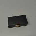 Miniature Microphone with Case Mini Musical Instrument Microphone Replica Model Fit for 1:12 Action Figures Dollhouse Accessories Home Decoration Ornament (Black, (Adjustable) 3.15"-5.12")