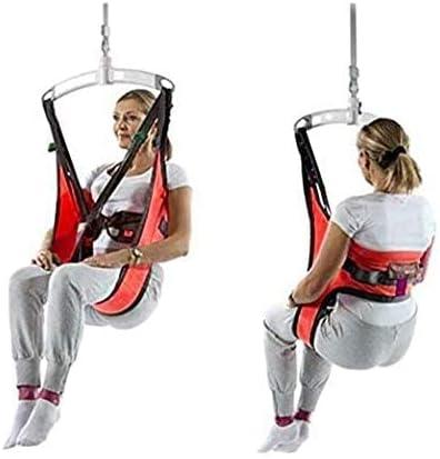 Lift Sling, Commode Patient Lift Slings Medical Transfer Sling for Patients Shower Bath, Large Toileting Sling, Lift Sling for Elderly Bariatric, Divided U Slings,XL