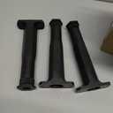 GZQIUYI Replacement Bed Slats Support Legs, Adjustable Height 8.3-14.5 Inch Bed Center Support Leg for Queen King Beds, Adjustable Sofa Furniture Legs, Heavy Duty Furniture Risers, 6 Pack