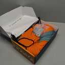 Sensory Swing for Kids Indoor Outdoor - Calming Cocoon Therapy Swing, Holds 300lbs - Hug-Like Sensory Hammock with 360 Swivel Hardware for Autism, ADHD, SPD Support (Orange/Teal)