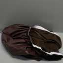 FUANGUI PU Waterproof Bench Cover, Stretch Dining Bench Cover for bedrooms, Living Rooms, Kitchens, Protector Chair Bench Piano Bench Seat Covers Stool Slipcover Removable, Washable - Coffee