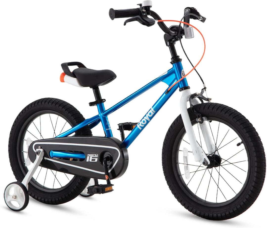 RoyalBaby Kids Bike with Dual Handbrake for Beginners,12 14 16 18 20 Inch Bicycle for Boys & Girls Ages 3-10 Years