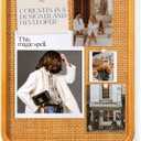 Rattan Bulletin Board with Wooden Frame,13"x17"Cork Board for Walls,Notes & Vision Boards, Wall-Mounted Decorative Cork Board for Home Office & Bedroom