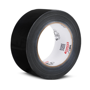 Team Gaffer Black Professional-Grade Gaffer Tape | Water-Resistant, Heavy-Duty & No-Residue for Reliable & Convenient Repairs, Marking, Cable Management | 2 inches x 30-Yard Per Roll (1 Pack)
