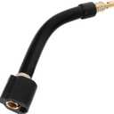 Healifty European Market Compliant Welding Torch Replacement Neck Curved Pipe Neck for 15ak24kd35kd Welding Torch