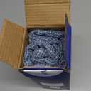 MIULEE Burlap Linen Throw Pillow Covers 20x20 Inch Set of 2 Coastal Blue Spring Decorative Pillows Modern Farmhouse Pillowcases Soft Accent Cushion Covers for Couch Sofa Bedroom Livingroom Home Decor