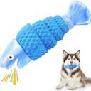 WinTour Tough Dog Toys for Aggressive Chewers, Indestructible Dog Chewers for Medium & Large Breeds, Squeaky Durable Chew Toys to Keep Them Busy, Reduce Boredom, Teeth Cleaning, Bacon Flavor