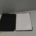 JETech Case for iPad Pro 11-Inch M5/M4 2025/2024 (6th/5th Generation), Slim Stand Hard Back Shell Smart Cover with Auto Wake/Sleep (Black)