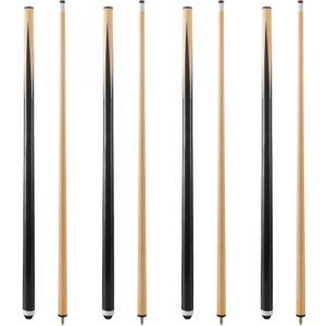 Professional Pool Cue Stick for Adults or Kids 36" 42" 48" 52" 58" 16/18/20OZ Billiard Cue Stick with 13mm Tip Set of 2 Set of 4