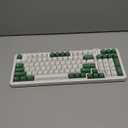 AUSDOM 98Pro Silent Mechanical Keyboard, Wireless Hot Swappable Gaming Keyboard with Backlit, Gasket Structure, Pre-lubed Tactile Switches, 2.4GHz/ Type-C/ Bluetooth Custom Keyboards (Green & White-Silent)