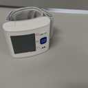 Wrist Blood Pressure Monitor LCD Display, Adjustable Wrist Blood Pressure Cuff 90x2 Reading Memory Wrist Bp Monitor with Storage Case(White)