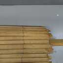 Landgarden Natural Bamboo Slat Screening, Eco-Friendly Privacy Slat Fence, Bamboo Screen Panel Roll for Balcony or as Wind and Sight Protection
