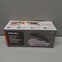 Mueller Vegetable Chopper Mandoline Slicer, Food Veggie Chopper, Cheese Grater, Onion Vegetable Cutter with Container, Dicer, Kitchen Gadgets & Essentials, White Sand/Grey (6 blade)