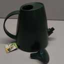 Watering Can for Indoor Outdoor Plants, Modern Small Watering Cans with Removable Nozzle, Long Spout Watering Can for Indoor Bonsai Plants Garden Flowers 1/2 Gallon 1.8L 60OZ (Dark Green)