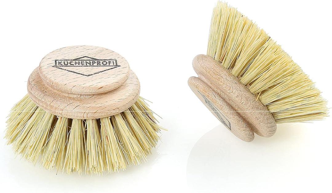 Kchenprofi 2-Pack Replacement Brush Refill for Classic Dish Washing Brush