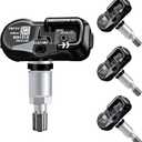 4Pcs TPMS Sensor, 315Mhz OE 4260706020 4260730060 Pre-Programmed Tire Pressure Monitoring System Compatible with Toyota/Camry/Corolla RAV4/Highlander/Avalon/Yaris/Land/Cruiser Set of 4