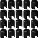 20 Pieces Garden Flag Clips,Anti-Wind Flag Garden Banner Stopper Banner Fixing Clips Flag Pole Clamp Plastic Garden Flag Clip for Yard Lawn and Garden Flag Holder Stand