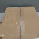 Portable Folding Shower Curtain, 100x200cm, Waterproof Polyester with Aluminum Peptide Silver Coating, Easy Installation, Space-Saving for Small Bathrooms & Travel (Beige)