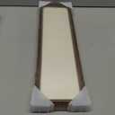 4x16 Collage Picture Frame Walnut Wood, Multiple Four 2x3 Photos or 4x16 without Mat, Rustic Photo Frame with Tempered Glass Hanging or Tabletop Displaying Horizontally or Vertically