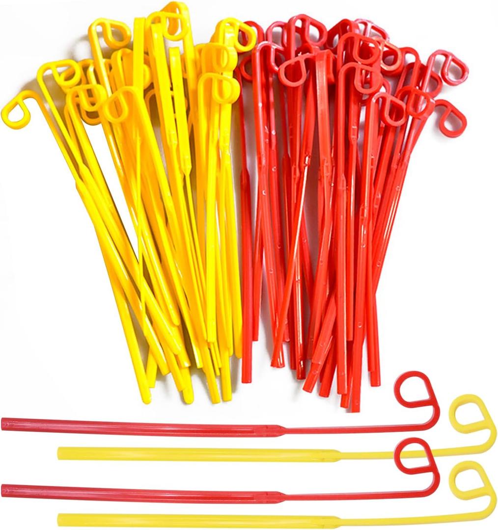 100Pcs Weed Eater Blade, Flexible Line Blades, Weed Trimmer Blade for Most Trimmer Heads