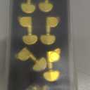 KAISH 3x3 Locking Tuners 18:1 Guitar Tuning Keys Locking Tuning Machines with Keystone Buttons for LP/Les Paul/SG/ES or Acoustic Guitars Gold