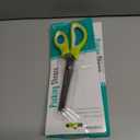 3 x Pinking Shears for Fabric Pinking Sewing Fabric shears Zig Zag Sewing scissors, Heavy Duty, Sharp and Durable Blade, Nice Clean Cutting, Comfortable Grip, Easy to Use, 9.5''