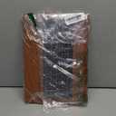 Compatible for Crocodile MacBook Air 13 inch Case 2021-2018 M1 A2337 A2179 A1932 for Croc MacBook Air 2020 Case, Alligator Skin Snakeskin PU Leather Hard Shell Cover for Mac Air M1+Keyboard Skin,Brown