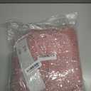 Women's Strapless Champagne Evening Gown Beaded Bodycon Maxi Dress for Prom Party Cocktail Wedding (Pink, XL)