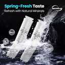 iSpring RCD100HCG Hot & Cold Reverse Osmosis System Countertop, Alkaline RO Water Filter Dispenser, 9 Temperature & 6 Dispensing Volume Options, TDS & Filter Lifespan Monitor, Plug and Play