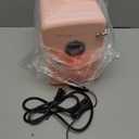 Frigidaire EFMIS171 Retro Mini Portable Personal Fridge  Ideal for Home, Office or Dorm  Includes Carrying Handle, AC/DC Wall/Car Charger (Pink)