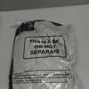 3 Pack Men's Waffle Henley Long Sleeve Thermal Shirts, Lightweight Casual Undershirts Pullover Tops with Pockets (Large, Black, White, Gray)