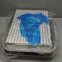 5-Piece Grill Carry System, Large Stainless Steel Grill Prep Trays with Oil Drain Rack, Marinade Container with Lid, Nested Storage, Grilling Prep and Serve Trays, Ideal for Outdoor Grilling