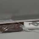 31.5" Wood Linear Pendant Light  Dimmable LED Chandelier with Remote, Adjustable Modern Farmhouse Lighting for Kitchen Islands, Dining Rooms & Bars Walnut Color (19W Energy-Efficient) (32in)