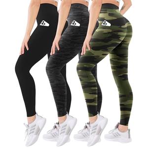 Blisset 3 Pack High Waisted Leggings for Women with Pockets Soft Active Tummy Control Pants for Yoga Running & Daily Wear