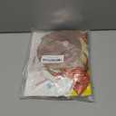 Rose Gold Birthday Decorations, 3D Foil Rose Gold Happy Birthday Balloon Banner with Crown and Heart Balloons, Confetti Balloons, Hanging Swirls, for Girls Women Party Decorations