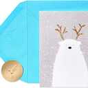 Papyrus Boxed Christmas Cards with Envelopes, Holiday Cheer, Polar Bear (20-Count)