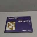 10 Pack Brushed Brass Cabinet Pulls, 2 Inch Cabinet Door Handles with Single Hole, Square Kitchen Hardware for Doors, Drawers & Cupboards,Gold Stainless Steel Knobs