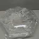 Huang Acrylic Clear Hexagon Multifunctional Serving Tray with Lid Cover | Great for Hosting Appetizers for Parties, Holidays, Weddings | Durable, Long Lasting, Easy to Clean