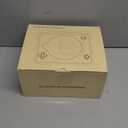 CD Player with Built-in Speakers Bluetooth Input&Output Portable CD Players for Home Music Nostalgic CDs Player with Remote Control Headphone Jack Walnut Brown with Display Screen